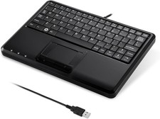 perixx PERIBOARD-510H Plus, Touchpad Super Mini USB cablato 