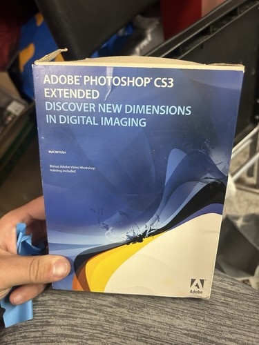 Adobe photoshop cs3 extended - adobe,