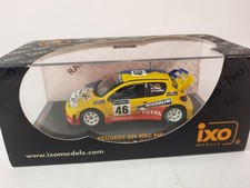IXO Peugeot 206 WRC #46 Valentino Rossi Great Britain Rally 2002 1/43 RAM093