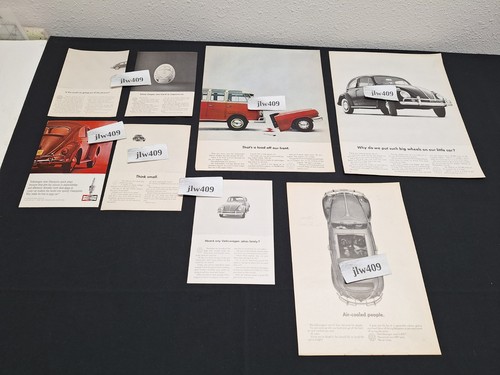 Pubblicità vintage 1963 vw - 8,