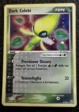 Pokemon Dark Celebi Rara Holo