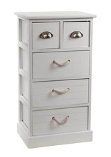 CASSETTIERA 5 CASSETTI SLIM