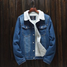 Uomo Jeans Casual Sherpa IN