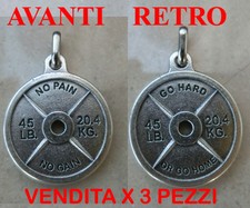 CIONDOLO NO PAIN NO GAIN GO