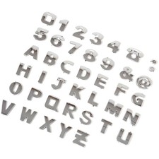 Adesivi auto 3D cromati