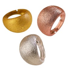 Anello spazzolato Anello da