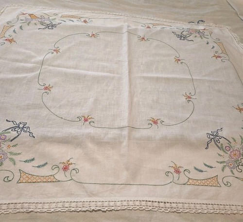 Tovaglia vintage ricamata - , a