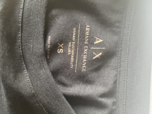 Shirt crop armani exchange - t-shirt,