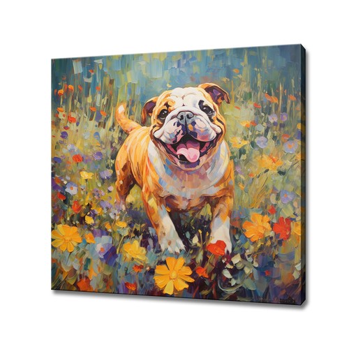 English bulldog dog puppy - english,
