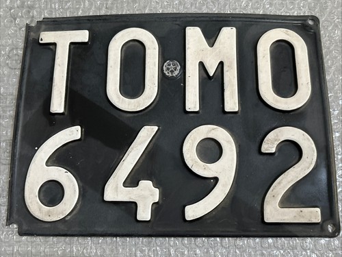 Targa automobilistica vintage - targa,
