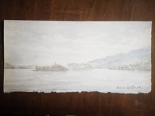 Acquarello Lago MAGGIORE