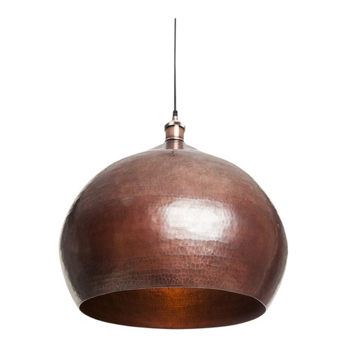 Lampadario rame battuto - rame,