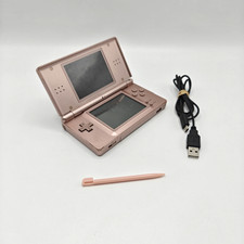 Console Nintendo DS Lite Rosa Metallizzato con Cavo di Ricarica e Pennino