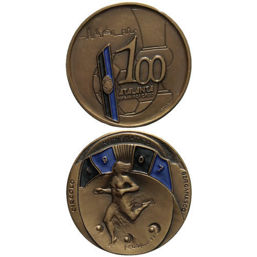 Medaglia atalanta calcio - medaglia,