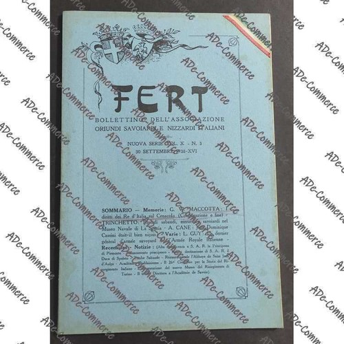 Fert bollettino associazione - -,