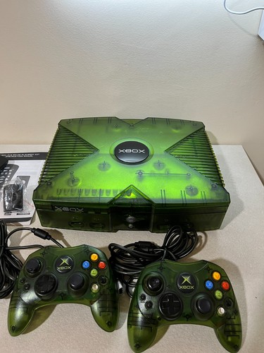 Console xbox classic crystal - console,