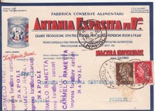 115- Campania-NOCERA INF.RE-SALERNO-Pubblicitaria"CONSERVE ALIMENTARI" x PORTICI