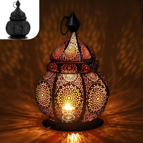 Lampada orientale metallo - orientale, in