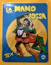 Tex - La mano rossa - Targa in Metallo