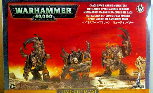 Chaos space marine - chaos, mutilators