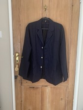 Giacca uomo blu navy cotone