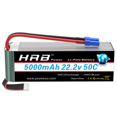 Batteria hrb 5000mah - 6s, lipo