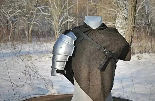 Medieval single pauldron 18g - medieval,