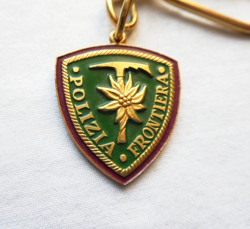 Distintivo portachiavi polizia - distintivo,