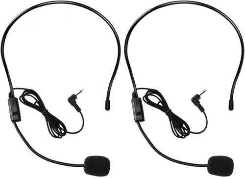 2pcs microphone headset - microphone, mic