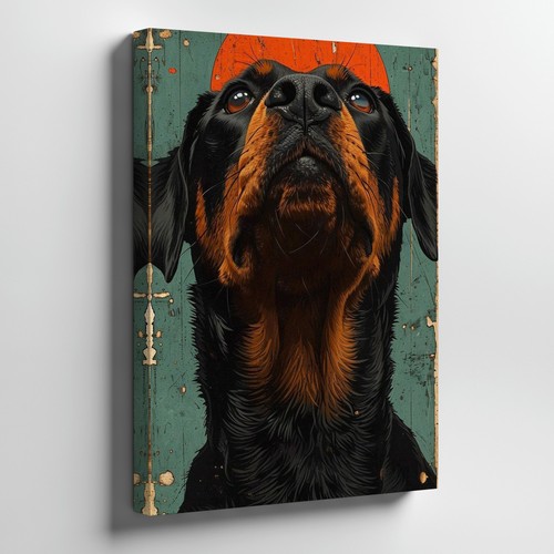 Pannello decorativo doberman - pannello,