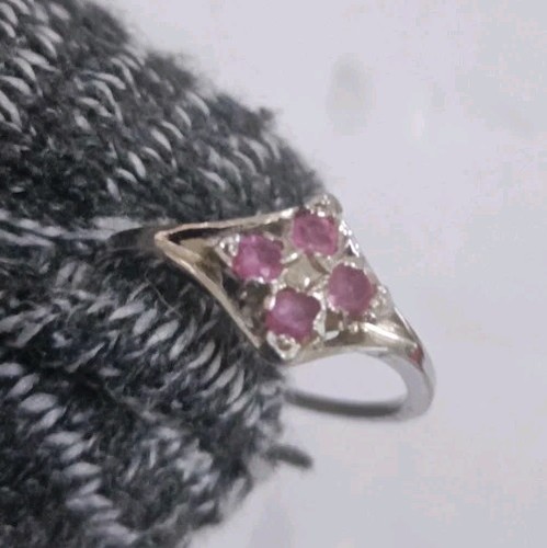 Antico anello vintage rombo - antico,