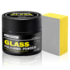 Polvere per Lucidatura Vetro, Auto Rimuovi Graffi, Lucidante per Vetri, Polvere 