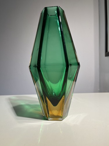Vaso murano vetro sommerso - vaso,