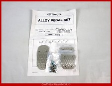 Set Pedali in Lega Toyota Corolla 1997-2001 Celica 1999-2005 Ricambi Originali