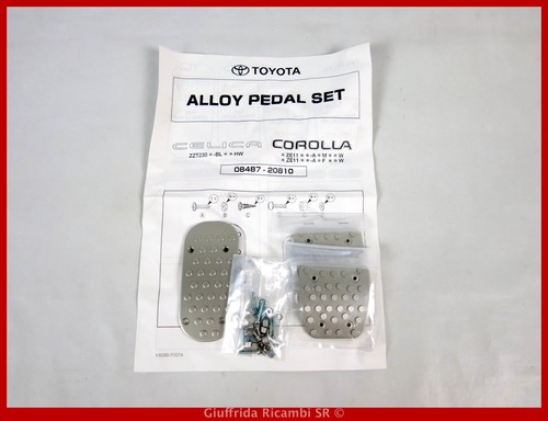 Set pedali lega toyota - pedali,