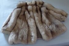 Pelliccia folta di volpe di Groenlandia autentica taglia M
