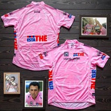 RARA maglia rosa rosa Santini