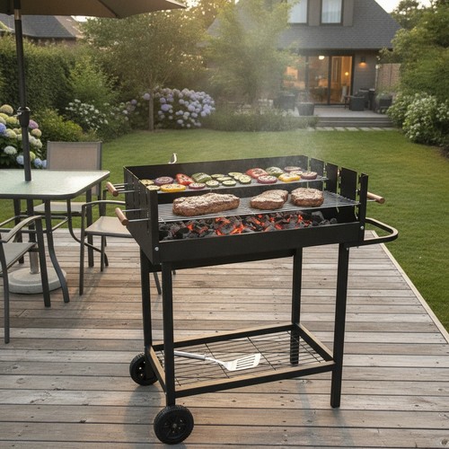 Draken barbecue carbone - a,