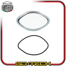 Kit vetro ghiera cromata - ghiera,