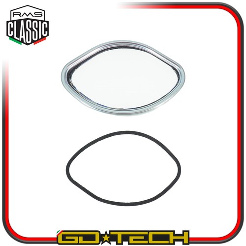 Kit vetro ghiera cromata - vetro,