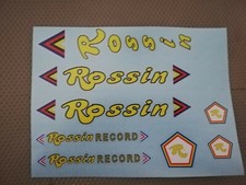 Kit adesivi Rossin Record G01 compatibili