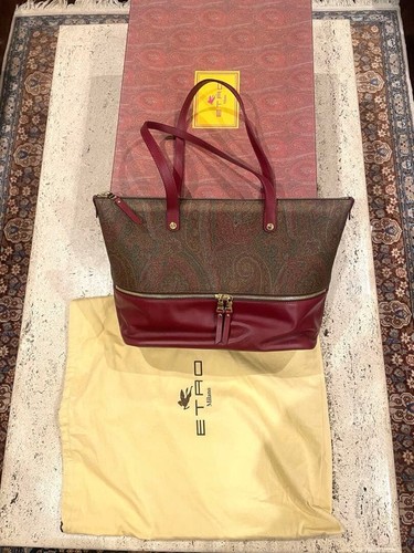 Borsa grande etro - borsa, burgundy