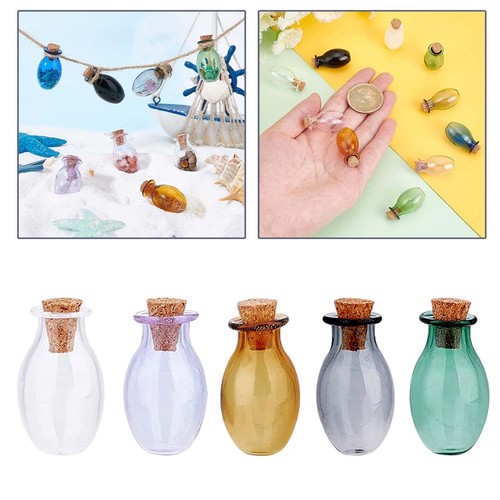 Piccole bottiglie vetro - di, con