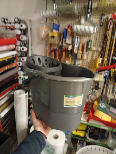 Secchio con strizzatore lt - strizzatore, 15