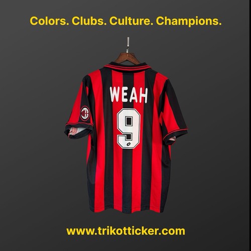 Maglia george weah originale - maglia,
