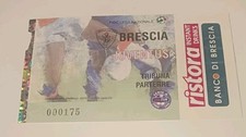 BIGLIETTO TICKET STADIO CALCIO