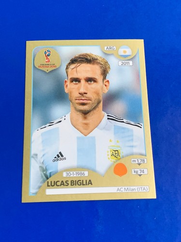 Panini russia 2018 - wc, gold
