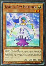 SCORE LA DIVA MELODIOSA in Italiano BOSH-IT013 Comune YUGIOH