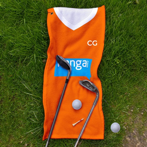 Asciugamano golf vintage - golf,