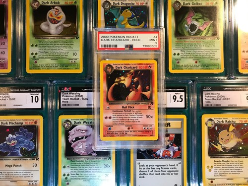 Team rocket pokemon - team, graded